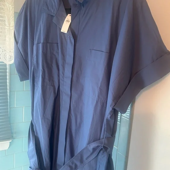 banana republic blue maxi dress Banana Republic Aura Silk Maxi Dress Hyper Navy Sz 0 + Athleta Calm Cool  Item
